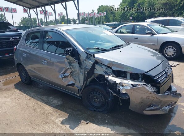 ML32AUHJ4NH008706 2022 MITSUBISHI MIRAGE Gray Вид спереду