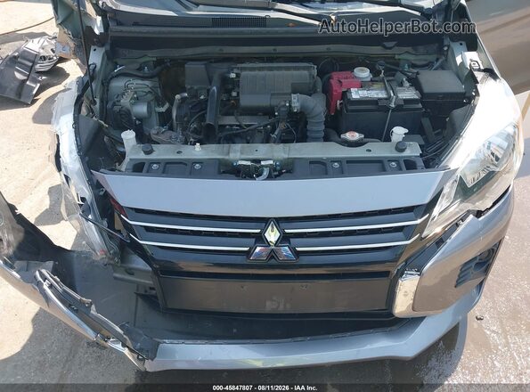 ML32AUHJ4NH008706 2022 MITSUBISHI MIRAGE Gray Вид ззаду
