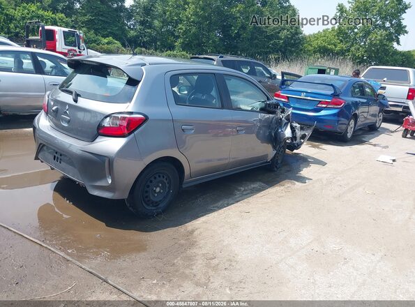 ML32AUHJ4NH008706 2022 MITSUBISHI MIRAGE Gray Задня права чверть