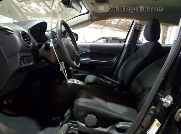 ML32AUHJ4RH016147 2024 MITSUBISHI MIRAGE Black Սալոնի դիմացի տեսք