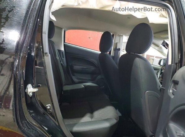 ML32AUHJ4RH016147 2024 MITSUBISHI MIRAGE Black Հետևի նստատեղերի տեսք