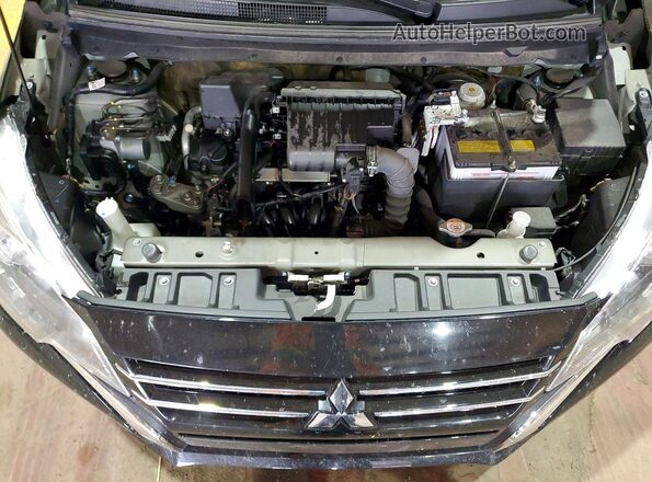 ML32AUHJ4RH016147 2024 MITSUBISHI MIRAGE Black Սալոնի հետևի տեսք