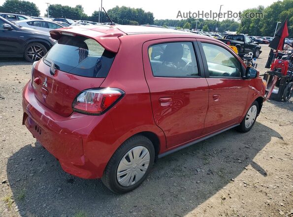 ML32AUHJ4RH018156 2024 MITSUBISHI MIRAGE Red Հետևի աջ