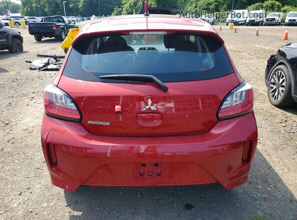 ML32AUHJ4RH018156 2024 MITSUBISHI MIRAGE Red Հետևի տեսք
