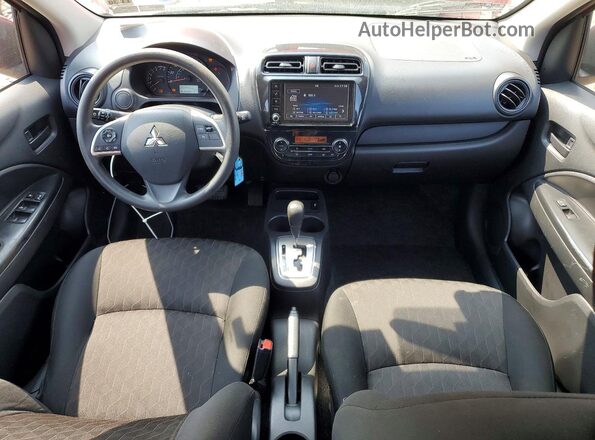 ML32AUHJ4RH018156 2024 MITSUBISHI MIRAGE Red Առջևի վահանակի տեսք