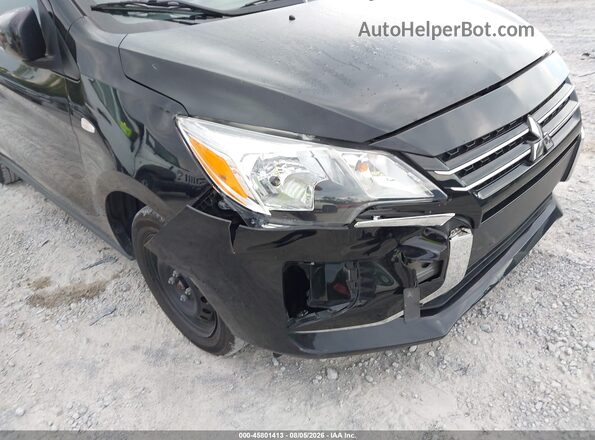 ML32AUHJ4RH019419 2024 MITSUBISHI MIRAGE Black Вид спереду