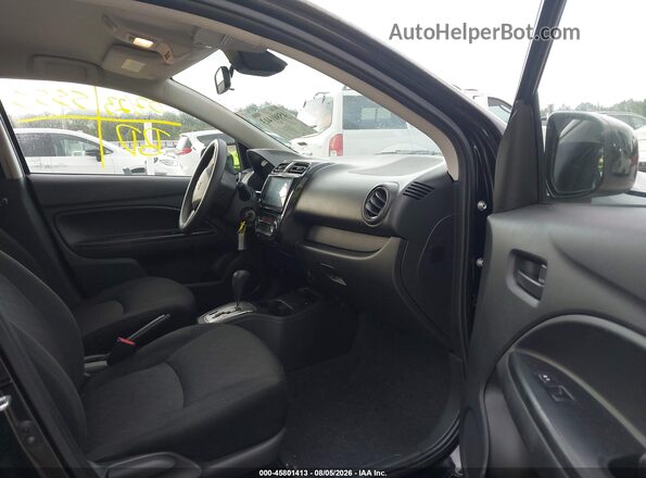 ML32AUHJ4RH019419 2024 MITSUBISHI MIRAGE Black Вид салону спереду