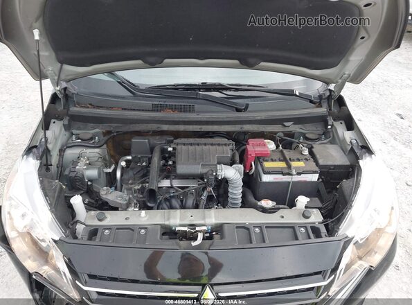 ML32AUHJ4RH019419 2024 MITSUBISHI MIRAGE Black Вид ззаду