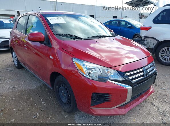 ML32AUHJ4RH020425 2024 MITSUBISHI MIRAGE Red Դիմացի տեսք