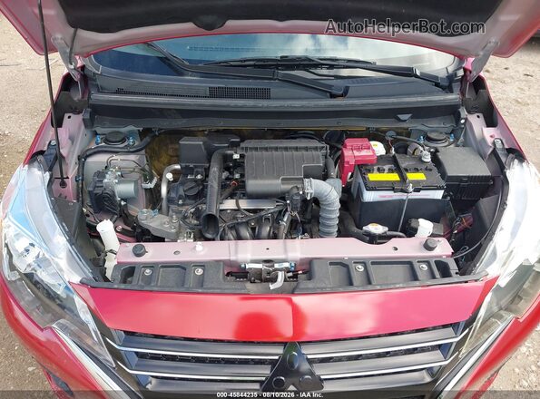 ML32AUHJ4RH020425 2024 MITSUBISHI MIRAGE Red Հետևի տեսք
