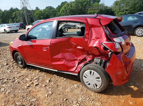 ML32AUHJ4RH020537 2024 MITSUBISHI MIRAGE Red Задня ліва чверть