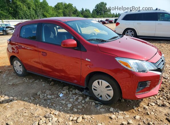 ML32AUHJ4RH020537 2024 MITSUBISHI MIRAGE Red Передня права чверть
