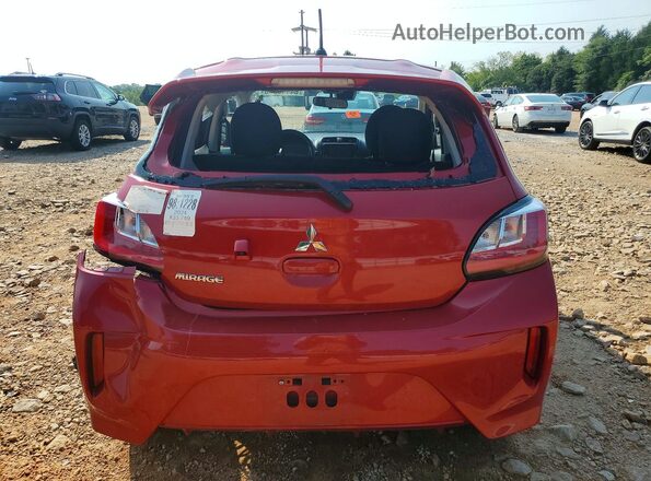 ML32AUHJ4RH020537 2024 MITSUBISHI MIRAGE Red Вид ззаду