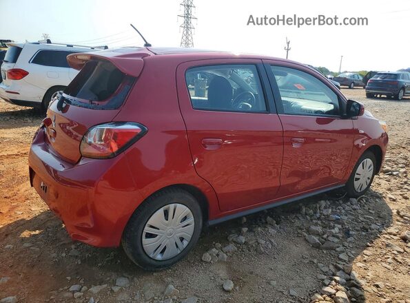 ML32AUHJ4RH020537 2024 MITSUBISHI MIRAGE Red Задня права чверть
