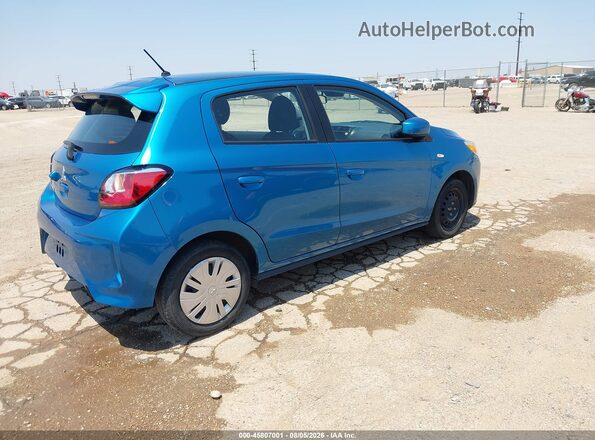 ML32AUHJ4RH020991 2024 MITSUBISHI MIRAGE Blue Հետևի աջ