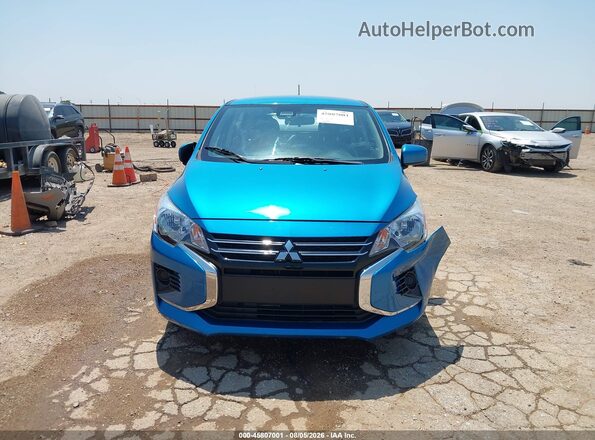 ML32AUHJ4RH020991 2024 MITSUBISHI MIRAGE Blue Սարքավորումների վահանակի տեսք