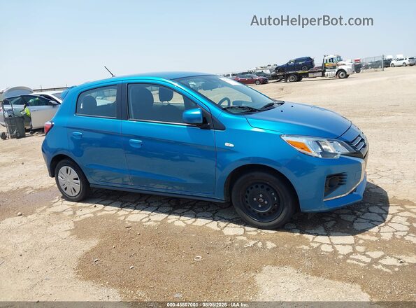 ML32AUHJ4RH020991 2024 MITSUBISHI MIRAGE Blue Սալոնի հետևի տեսք