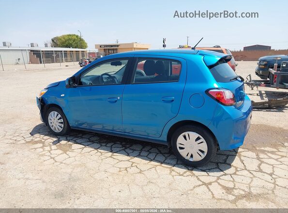 ML32AUHJ4RH020991 2024 MITSUBISHI MIRAGE Blue Սալոնի 360 աստիճան տեսք