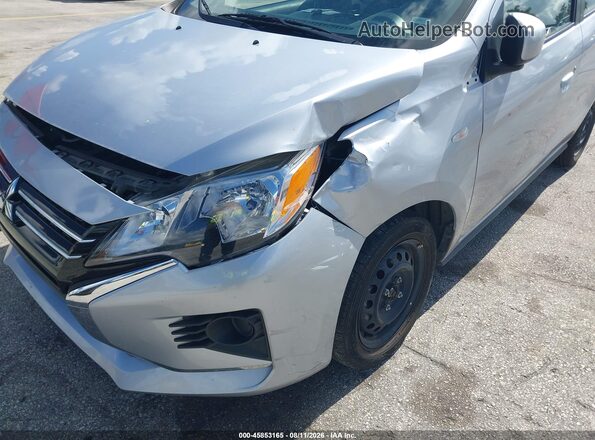 ML32AUHJ4RH021686 2024 MITSUBISHI MIRAGE Silver Вид спереду