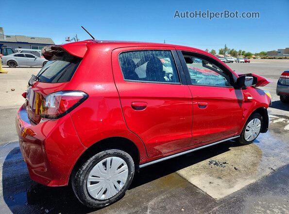 ML32AUHJ4RH023325 2024 MITSUBISHI MIRAGE Red Задня права чверть