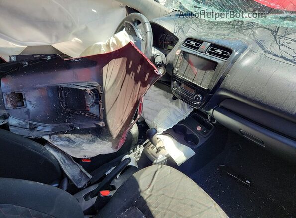 ML32AUHJ4RH023325 2024 MITSUBISHI MIRAGE Red Вид щитка приладів