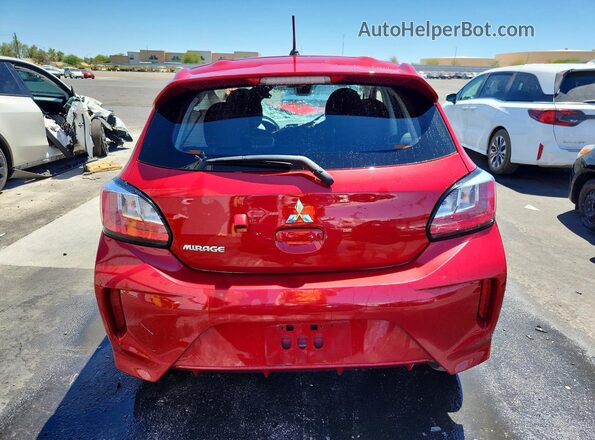 ML32AUHJ4RH023325 2024 MITSUBISHI MIRAGE Red Вид ззаду