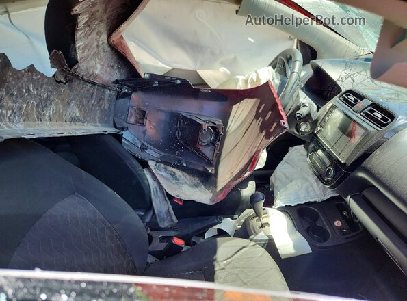 ML32AUHJ4RH023325 2024 MITSUBISHI MIRAGE Red Вид салону спереду