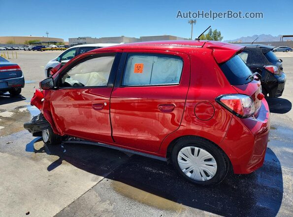 ML32AUHJ4RH023325 2024 MITSUBISHI MIRAGE Red Задня ліва чверть