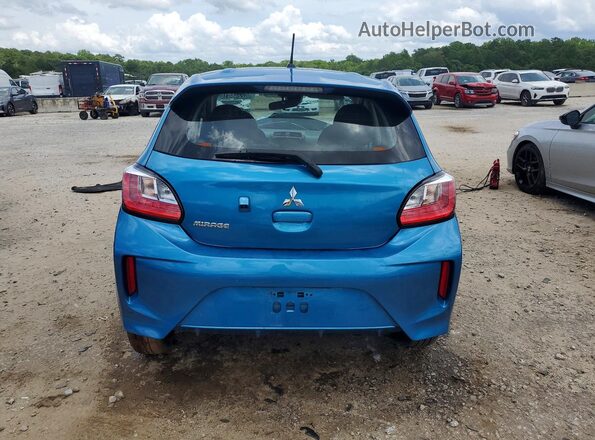 ML32AUHJ4RH028394 2024 MITSUBISHI MIRAGE Blue Rear view