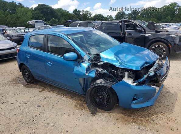ML32AUHJ4RH028394 2024 MITSUBISHI MIRAGE Blue Front right
