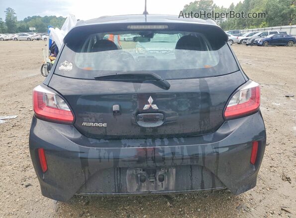 ML32AUHJ5MH003528 2021 MITSUBISHI MIRAGE Black Widok z tyłu
