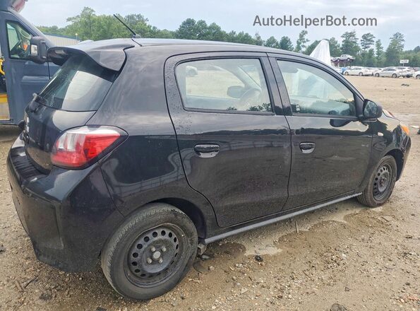 ML32AUHJ5MH003528 2021 MITSUBISHI MIRAGE Black Tył prawy