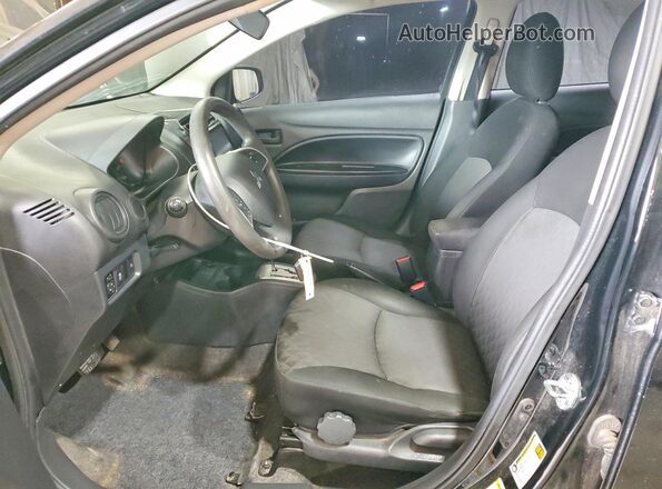 ML32AUHJ5MH008499 2021 MITSUBISHI MIRAGE Black Вид салону спереду