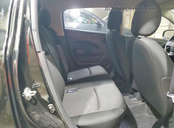 ML32AUHJ5MH008499 2021 MITSUBISHI MIRAGE Black Вид задньої частини салону