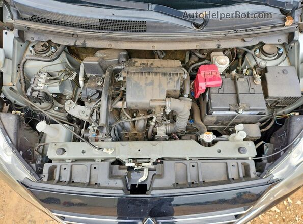 ML32AUHJ5NH001022 2022 MITSUBISHI MIRAGE Black Rear interior view