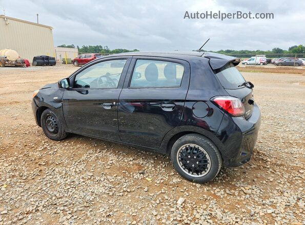 ML32AUHJ5NH001022 2022 MITSUBISHI MIRAGE Black Rear left