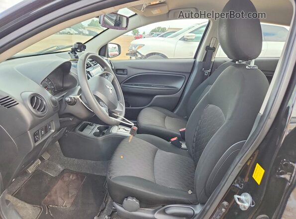 ML32AUHJ5NH001022 2022 MITSUBISHI MIRAGE Black Front interior view