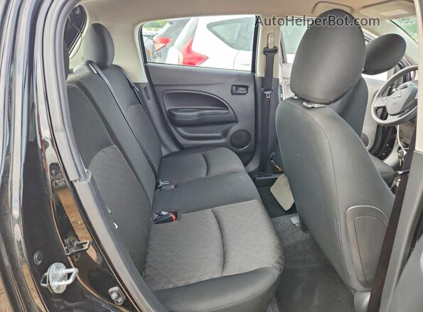ML32AUHJ5NH001022 2022 MITSUBISHI MIRAGE Black Rear seats view