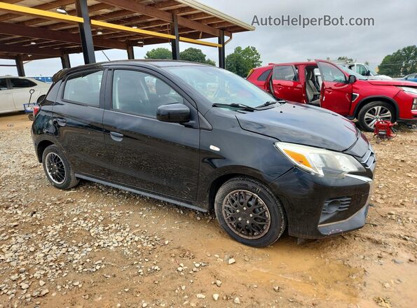 ML32AUHJ5NH001022 2022 MITSUBISHI MIRAGE Black Front right