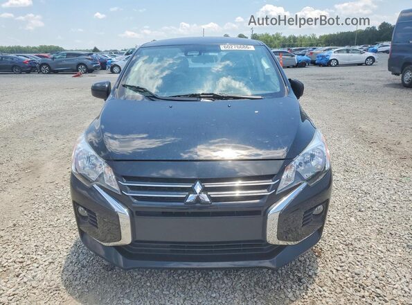 ML32AUHJ5PH000925 2023 MITSUBISHI MIRAGE Black Դիմացի տեսք