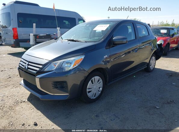 ML32AUHJ5RH019770 2024 MITSUBISHI MIRAGE Gray Առջևի ձախ երեք քառորդ տեսարան