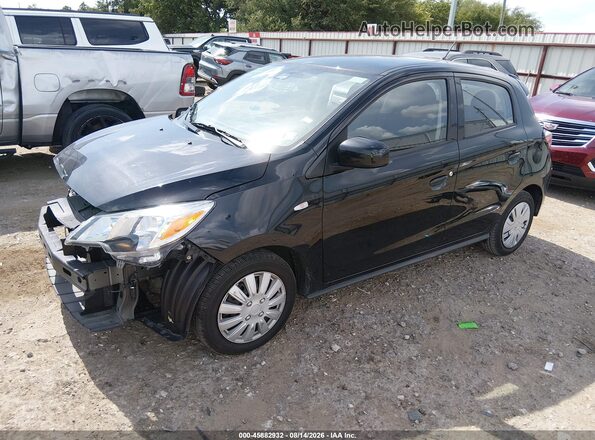 ML32AUHJ5RH022815 2024 MITSUBISHI MIRAGE Black Առջևի ձախ երեք քառորդ տեսարան