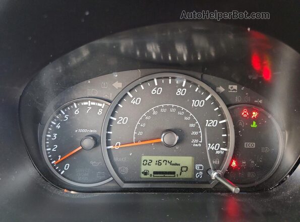 ML32AUHJ5RH031014 2024 MITSUBISHI MIRAGE Burgundy ხელსაწყოთა პანელის ხედი