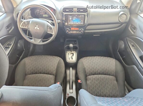 ML32AUHJ5RH031014 2024 MITSUBISHI MIRAGE Burgundy წინა პანელის ხედი