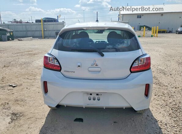 ML32AUHJ5RH032681 2024 MITSUBISHI MIRAGE White უკანა სავარძლების ხედი