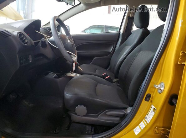 ML32AUHJ5RH035077 2024 MITSUBISHI MIRAGE Gold Widok wnętrza z przodu