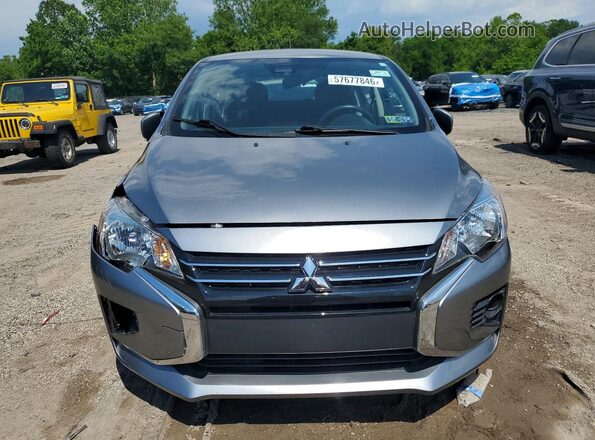 ML32AUHJ6MH010343 2021 MITSUBISHI MIRAGE Gray წინა ხედი