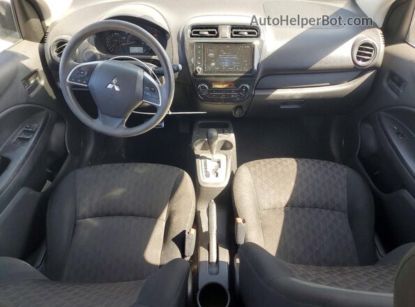 ML32AUHJ6MH010858 2021 MITSUBISHI MIRAGE Gray Dashboard view