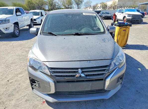 ML32AUHJ6MH010858 2021 MITSUBISHI MIRAGE Gray Front view