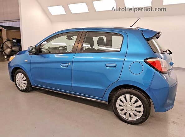 ML32AUHJ6MH014084 2021 MITSUBISHI MIRAGE Blue უკანა მარცხენა
